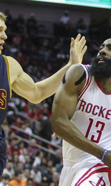 Harden's 33 points leads Rockets over Cavs 105-103 in OT